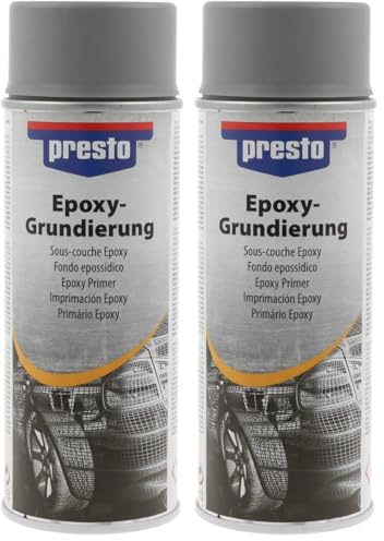 Presto 502637 Epoxy-Grundierung grau 400 ml (Packung mit 2)