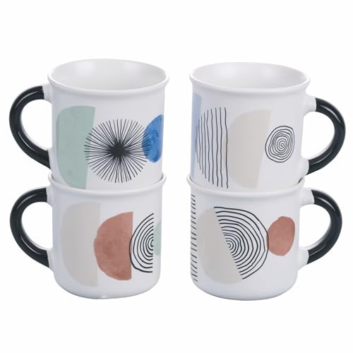 Villa d'Este Home Tivoli 1996 Venice Lido Modern Lot de 4 tasses à café 100 ml