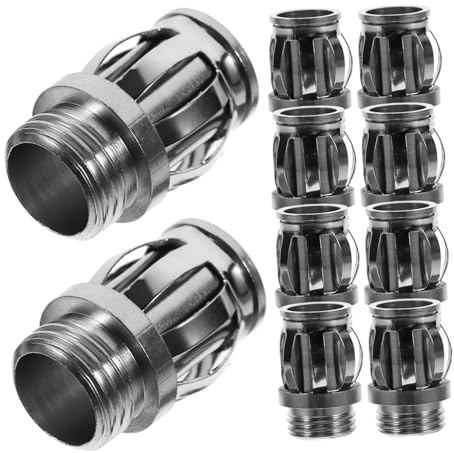 QUMIIRITY 10pcs Lamp Holder Circlip Metal Fixtures Bulb Socket Fasteners Replacement Socket Fasteners for Light Bulb Head Table Lamps