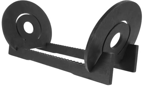 JYARZ Soporte Vinilos de Almacenaje Estante De Almacenamiento De CD, Soporte For Discos De Vinilo, Expositor, Organizador De Escritorio For Álbumes, Colección De Vinilos Porta Vinilos para Álbumes