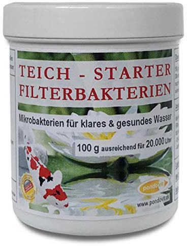 pondovit Starterbakterien, Filterbakterien, Teichbakterien, Koi, Teich, für 20.000 Liter Teichwasser