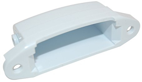 Indesit Bisagra de puerta blanca para secadora. Número de pieza original C00193285
