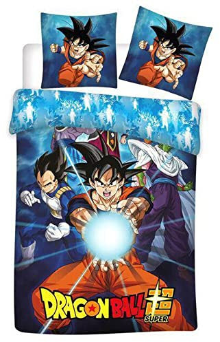 AYMAX S.P.R.L. Funda nordica Dragon Ball Super Cama 90cm