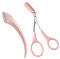 2 Pcs Eyebrow Trimmer Scissor Eyebrow Trimmer Set Professional Precision Eyebrow Grooming Beauty Tool with Comb for Men Women Beginner Eyebrow