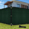UIRWAY Telo Ombreggiante Sabbia 1,8m x 10m Rete Ombreggiante Occhiellato Protezione 90% Blocco Privacy Servizio Pesante HDPE 170g/m² Frangivista per Recinzione Giardino Terrazzo (Verde)