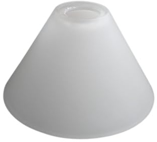 Lampenschirm E14 passend für Trio Stamina Glas, Ersatzglas, Schirm, Ersatzschirm, Lampenschirm für Hängelampe, Tischlampe, Fluter, Leuchte (1x Stamina)