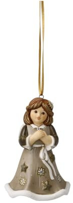 Goebel Jahresengel Glöckchen 2024 - Weihnachten Porzellanglocke