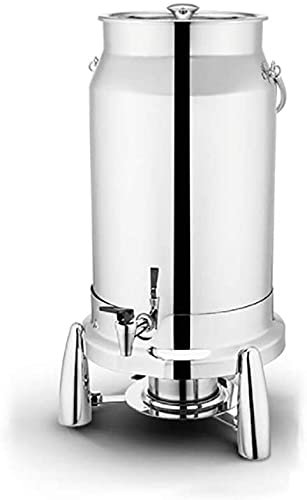 Dispensador de cerveza, barril de cerveza Dispensador de cerveza con enfriador Dispensador de bebidas de acero inoxidable Accesorios de bar para el hogar Cafetera de gran capacidad de 11 litros