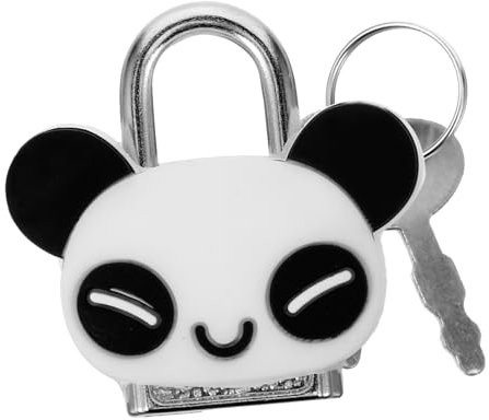 UKCOCO Kleiner Vorhängeschloss Mit Schlüssel Kleines Metall Schloss Für Schränke Truhen Und Gepäck Verschleißfest Und Leicht Für Reisen Und Zuhause