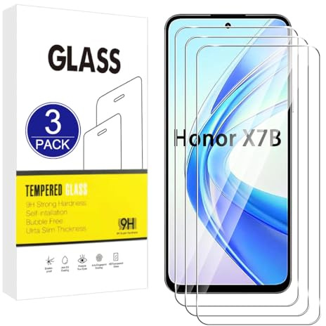 X-Dision [3 Pezzi Compatibile con Honor 90 Smart Proteggi Schermo,Pellicola Protettiva 2.5D[Durezza 9H,Resistente ai Graffi] Pellicola in Vetro Temperato