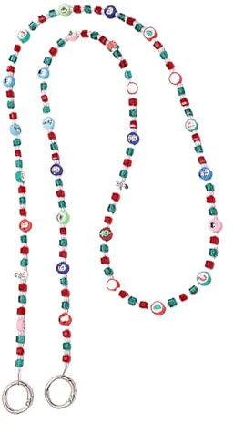 MEAKTSMI Handy Umhängekette Trendiger Auffälliger Anhänger Handy Lanyard Für Frauen Telefon Gurt Schmuck Sturzsicher