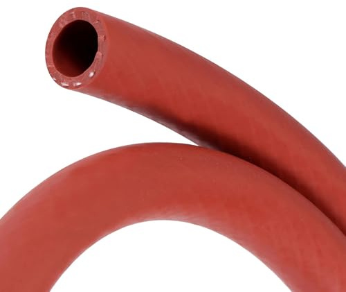 LEPEVNEY Reinforced Silicone Vacuum Heater Hose 9/16 ID, 1M Length, 101 PSI, 200°C Max Temp, High-Performance for Engine Inlet/Outlet & Cooling Systems, Red 14mm ID x 20mm OD