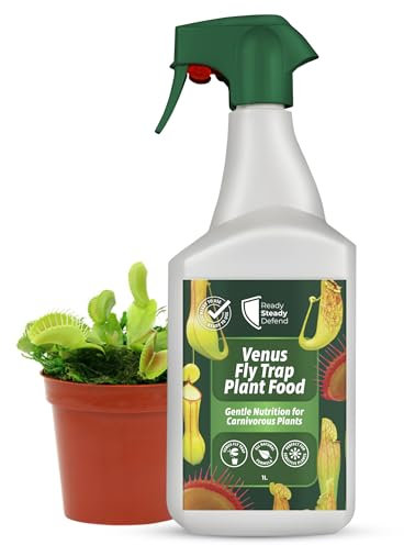 Venus Fly Trap Plant Food 1L | Natural Formula for Carnivorous Plants | Promotes Healthy Growth and Strong Roots | Ideal for Indoor & Outdoor Use | Organic, Biodegradable