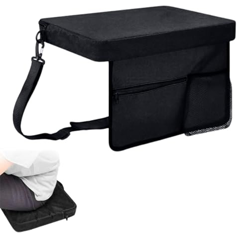 Genérico Cojín para Estadio - Almohadilla Portátil para Sentarse - Cojín Suave Impermeable con Correa para Hombro para Viaje Concierto Playa Senderismo Camping Parque