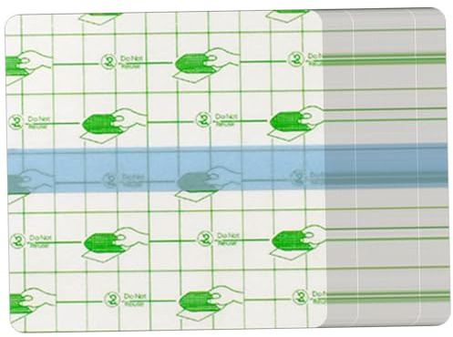 VALICLUD 100 piezas Paleta de Mezcla de Maquillaje Adhesiva de Mano Película PU para Base Sombras Labiales y Rubor Herramienta Profesional Cosmética