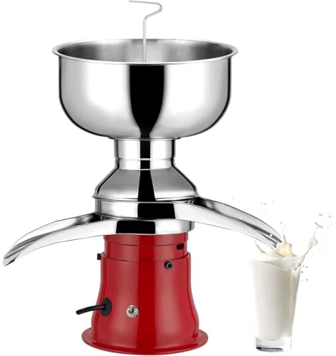 Separatore Centrifugo per Crema di Latte, Separatore di Crema di Mucca da Latte Scremato, Separatore di Crema di Latte da 50 L/h, per La Produzione di Formaggio al Burro
