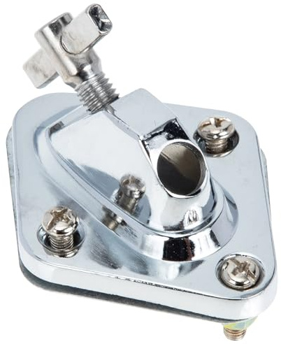 ARTSEWPLY Bombo Fácil para Accesorios Plata para Percusión Aleación de Soporte y Conveniente Almacenamiento Instalación
