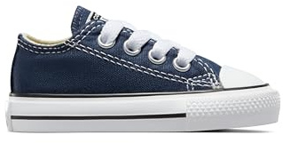 Converse Chuck Taylor All Star Ox, Pantofole Unisex Bambini E Ragazzi, Blu Navy, 20 EU