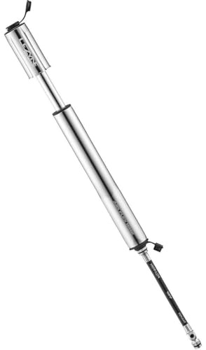 Lezyne Minipumpe CNC Tech Drive HV, Silber-Glänzend, 28, 1-MP-TCHV-V1S06