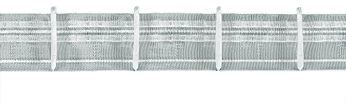 Ruther & Einenkel Gardinenband, PES, halbtransparent, 1000 x 5 x 0.1 cm