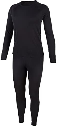 CMP - Damen-Set (Sweatshirt und Hose), Schwarz, M