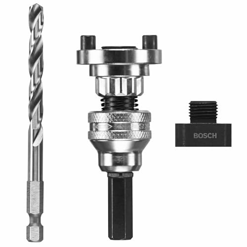 Bosch HSA-HS Universal Quick Change Arbor with High-Speed Steel Pilot Bit
