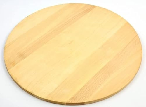 Runde Pizza Brett Holzplatte Schneidebrett Schneiden Serving Pizza Massivholz - 45 cm