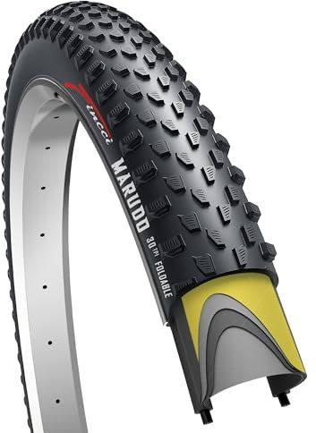 Fincci Cubierta Gravel 29 Pulgados 52-622 Plegable Cubiertas Marudo con Protección a Prueba de Pinchazos de 1 mm para MTB Montaña Carretera Hibrida Bici Bicicleta con Neumaticos 29 x 2.10