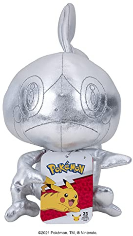 Pokémon BO38290 Memmeon 1 Plüsch, Silber, PKW0241