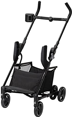Maxi-Cosi Maxi-Taxi Xt Baby Stroller, Car Seat Caddy, Ultra Compact, Travel System with Ample Storage, Black,