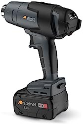 Steinel Cordless Heat Gun MH3 with 8.0 Ah Battery and Charger, 18 V Professional Power Hot Air Gun, LCD Display, 930°F /7 cfm
