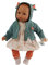 Schildkröt Puppe Amy (45 cm, mit Schnuller, Malhaar, braune Schlafaugen, Mäuschenkleidung, Spielzeugpuppe, ab 36 Monaten) 7545260