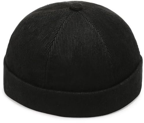Faringoto Lot de 8 casquettes sans bord pour homme - Chapeau de docker sans bord - Style vintage - Bonnet de rue - Hip Hop