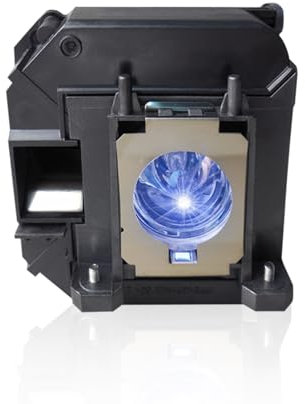 Poxtedsr EL PLP61 Lámpara de repuesto para proyector con carcasa compatible con Epson eb-2020 eb-2060 eb-420 eb-421i eb-425w eb-426wi eb-905 eb-93 eb-93e eb-93h eb-95 eb-96w eb-430 eb-430lw eb-431i