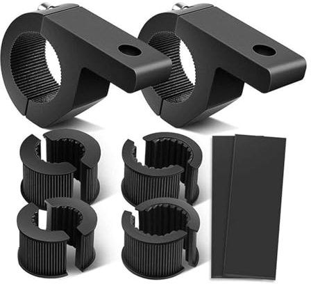 HQTS 2 pièces Support de Montage de Lumière Travail 19-32mm Phare De Moto pour phare de moto - Supports universel de phares avants