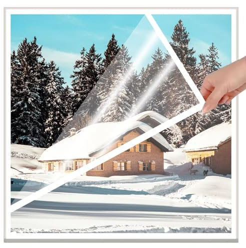 Isolierfolie DäMmfolie – Thermofolie FüR Fenster, 60x135cm Auto, Camping Oder Pool – Perfekt Als WäRmedäMmung, KäLteschutz Weiß