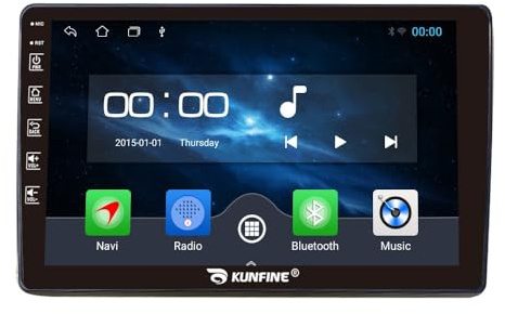Car CarPlay Android Auto Navigation Stéréo GPS Radio Caméra arrière Display 10 IPS Écran Tactile Tablet Pad Lecteur média pour Nissan/Opel/Renault Nv400 Movano Master III 2010-2021, 4 Core 2G+64G