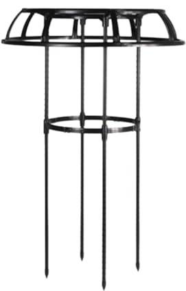 Rose Trellis de Escalada - Soporte para Plantas de jardín Alto, Marco de Frambuesa | Jaula de Planta de Metal en Forma de Paraguas, Robusto arbusto de Flores para Patio, Torre de Planta de