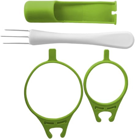 Gabel für Gurken, Werkzeug zum Greifen von Sottacenti für Topf, Werkzeug zum Greifen von Gabeln für lange Ärmel, Zubehör für Stotton – Gurkenzange von C