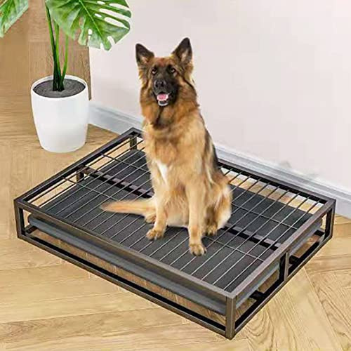 Klos - und hundeklos. Töpfchen Home Pet Training Tray Welpen Pad Halter Katzentoilette Hund Einbruch Liefert(Black,78 * 50 * 8cm)