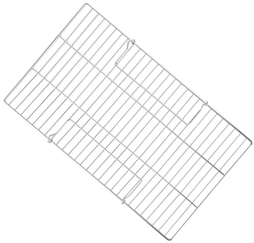 jojofuny Grille de Cuisson Multifonctionnelle Épaisse et Renforcée Grille Métallique Carrée Grosse Taille Kw3009 Support Refroidissement pour Barbecue pour Grillades Cuisine Extérieure