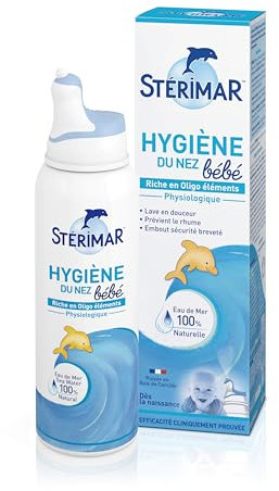 STERIMAR Bambino Nose Igiene 100ml Aspiratore Nasale in Plastica per Bimbi
