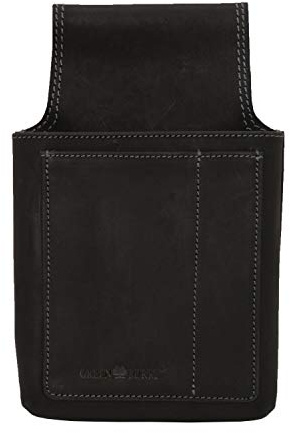 Greenburry VINTAGE 1786A-BL-20 Leder Kellnerholster, Kellnertasche in schwarz - by ModaStore