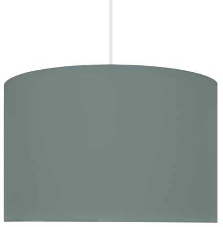 youngDECO Hängeleuchte 2xE27, Hängelampe Ø38cm, Stofflampenschirm, Extra Lichtdiffusor, Pendelleuchte für Schlafzimmer, Wohnzimmer, Kinderzimmer und Babyzimmer, Hergestellt in der EU