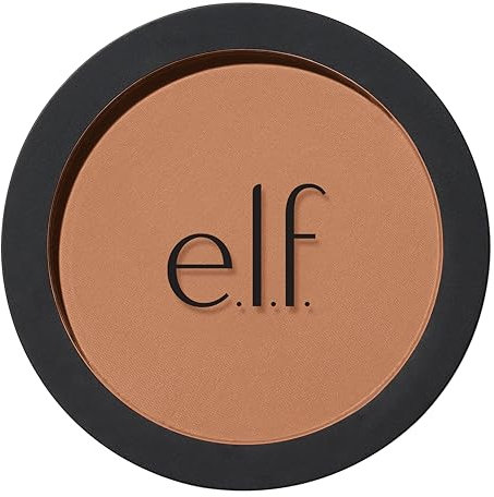 e.l.f. Primer-Infused Bronzer, Long-Lasting & Budge-Free Makeup, Lightweight & Buildable, Smooth & Easy Application, Vegan & Cruelty-Free, Fresh Tan