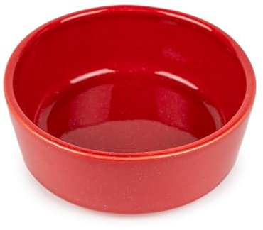 ESPRIT DE CUISINE - Poke-Bowl in ceramica 13,5 cm (0,4L) - Made in France - 100% riciclabile - Resistente da -20°C a +250°C - Resistente ai graffi - Rosso Macchiato