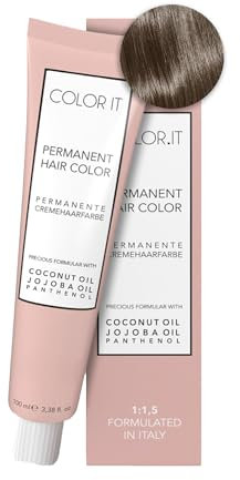 COLOR.IT by BM - Permanente Haarfarbe in Salonqualität, 100ml (7.00 Mittelblond Intensiv, 1er Pack)