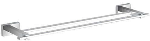 Edelstahl -Doppel -Handtuchstange -Rack - 45 cm, 65 cm, 75 cm Wandhandtuchhalter für Küche, Bad und Toilette (45 cm)