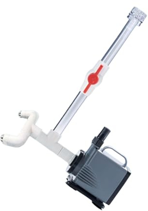 pumpumlia Skimmer de superficies de acuario, eliminación de manchas de ABS, filtro de entrada para aceite y proteínas, filtro flotante para peceras, superficies