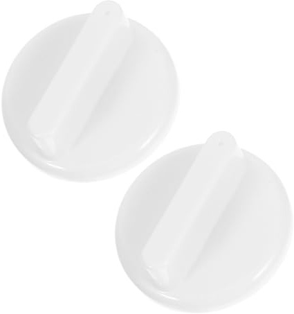 ABOOFAN Perilla de Control para Termostato de Refrigerador y Congelador de Plástico Abs Agarre Antideslizante, 27 Mm, 2 Piezas para Cocina
